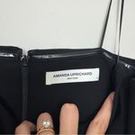 Amanda Uprichard  Airess Strapless Mini Dress Black Size M Photo 3