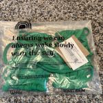 Free People x Toast signature ruffle bandeau in Sunset Rib XS NWT Green Photo 2