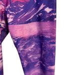 Inner Fire Cropped Leggings Scenic Mountain Print High Photo 4