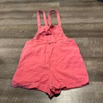 O'Neill O’Neill Coral Linen Blend Summerlin Overall Romper Photo 9