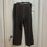 Apostrophe  wide leg trouser pants gold and black chevron print size 18 Photo 3