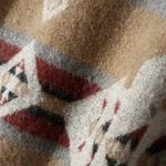 Free Planet  Aztec Boho Western Flannel Jacket Brown Sherpa Shacket cabincore Photo 3