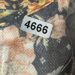 Desigual  Sumatra Black Floral Print Long Sleeve Blouse Batwing Size L‎ Bohemian Photo 7