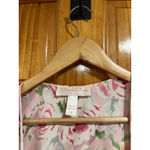 Oscar de la Renta Vintage  Black Pink Feminine Floral Robe & Gown Set Slip Dress Photo 9