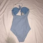 Moeva Bruna Gingham Baby Blue Swimsuit Size UK XS One Piece London NEW Photo 6