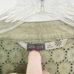 Athleta  Green Ombré Eyelet Swimsuit Coverup Size Medium Photo 5