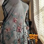 Kaari Blue Karri Blue Sheer Dress  Photo 1