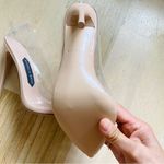 NEW Jessica Rich NUDE leather and polyurethane stiletto pumps White Size 6 Photo 2