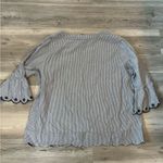 Preswick & Moore  Size XL Boho Style Shirt with Scalloped Bottom Photo 1