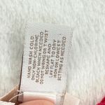 Chico's Crochet Knit Top Pink 3/4 Sleeve Blouse Womens Size 1 Medium Open Weave Photo 4