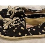 Keds  Sneakers Sandy Daisy Black Lace up Tennis shoes Womens Sz 9 Beach Vacation Photo 0
