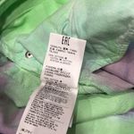 MSGM Rent The Runway Tie Dye Jeans in‎ Lime/Lilac Green Size 8 Photo 8