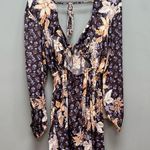 Free People  Soli Mini Long Sleeve Satin Dress M Photo 10