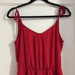 BCBG MaxAzria Red Romper, Medium Photo 1