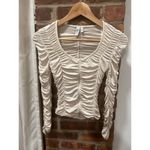 & Other Stories & Other Stories Long Sleeve Ruched Top Photo 5