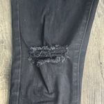 Pinkblush  Maternity Black Skinny Jeans Distressed Photo 3