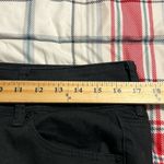 Torrid  size 12R black distressed super soft jegging stretch three button closure Photo 4