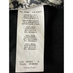 Fifteen Twenty Black White Printed Dolman Sleeve Blouse Size XS Sequin Panel Photo 6