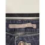 JOES JEANS Womens Dark Wash Crop Flare Jeans Cuffed Size 28 Blue Photo 5