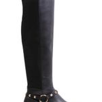 Steve Madden NEW Ramira Black Knee High Boots Photo 0