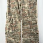 Cotton On  Wide Leg‎ Relaxed Cargo Pants in Camo Wash Size 2 Photo 3