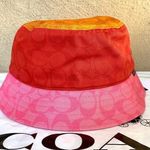 Coach NWT Colorblock Signature Bucket Hat c9123 Photo 1