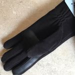 Isotoner 🌟NEW W/TAGS🌟 SMART DRY GLOVES LUXURIOUS BLACK WATER REPELLENT 1 SIZE Photo 4