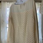Talbots Crochet Lace detail Blouse 8 Photo 2