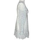 Hollister Babydoll Dress S Cottage Coquette Girly Sheer Long Puff Sleeve Floral Photo 4