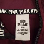 PINK - Victoria's Secret Victoria's Secret PINK Ultimate Long Sleeve Exercise Shirt Maroon Size Medium Photo 2
