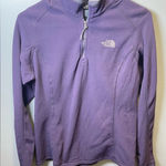 The North Face The North Face Women's 1/4 Zip Up Fleece Pullover Purple Size Medium Photo 0