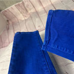 Rebecca Minkoff  royal blue slim denim bleeker size 30 waist preppy designer Photo 3