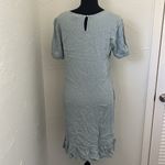 Hidden Alley Light Blue & Pink Floral Embroidered Mini Dress Photo 3