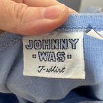 Johnny Was  Vintage Dress Women Size S T-Shirt Maxi Embroidered Fish Cotton Beach Photo 6