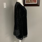 Shar Aide Nites Black Velvet Whimsigoth Goth Dark womens top size 16W Plus Y2K Photo 3