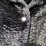 Crushed black~FAUX FUR CROPPED JACKET L Size L Photo 1