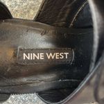 Nine West  Black and Yellow Floral Flats Photo 1