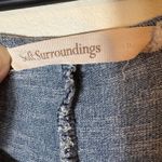 Soft Surroundings Electra Blue Jersey Knit Cold-Shoulder Maxi Dress 1X Photo 4