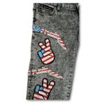 PHILIPP PLEIN Illegal Tight Club Crystal Skinny Jeans Stiletto Grey Size 26 NWT Gray Photo 6