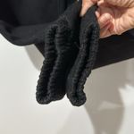 ZARA Plush Joggers In Black Size Small Photo 3