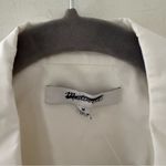 Madewell 100% Silk Drapey Patch-Pocket Sleeveless Shirt in Lighthouse Medium NWT Photo 7