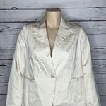 Cato  NWT Size 18W Tan Printed One Button Notch Collar Blazer Jacket Photo 1