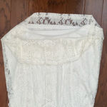 Cable & Gauge  Women’s White Lace Blouse Photo 9