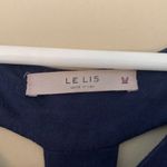 Le lis Long Sleeve Blue Top Photo 1