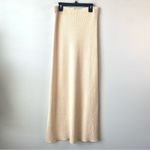 Sophie Rue Rue Sophie Elaine Rib Knit‎ Sweater Maxi Skirt Creme Pearl L Photo 6