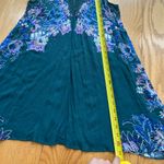 Free People Intimately Marsha Evergreen Print Lace Slip Dress Size Small Photo 8