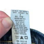 Lucky Brand Vintage Y2K Straight Leg Distressed Blue Jeans Size 14 Boho Grunge Photo 4