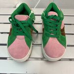 Jeffrey Campbell  Limit Platform Sneakers in Green / Pink Size 8 NWOT Photo 1