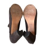 Stuart Weitzman Commodore Bootie 6 Brown Leather Suede Studded Shoes Chic Edgy Photo 11