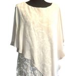 Studio one appliqué dress with sheer overlay. Size 16 Photo 1